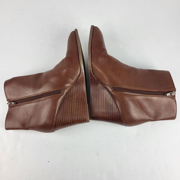 Dolce Vita Women’s Rupart Wedge Heel Booties Brown Size 9.5 - Picture 8 of 12